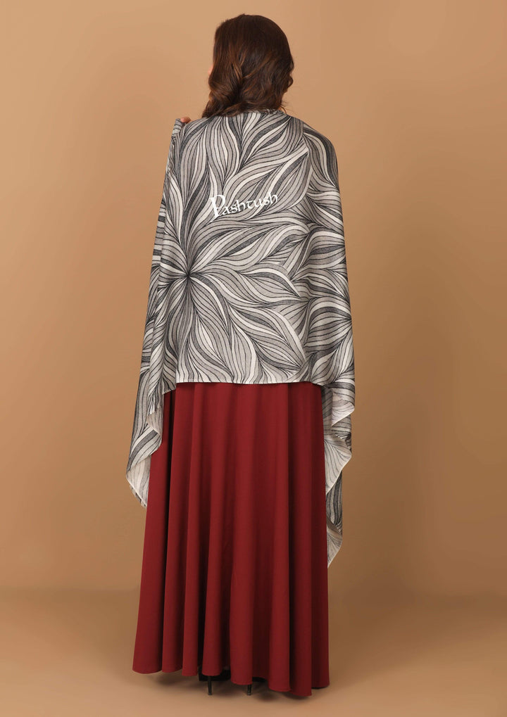 Pashtush India 70x200 Pashtush Women's Soft Bamboo Scarf, Casual, Printed Scarf, Extra Soft