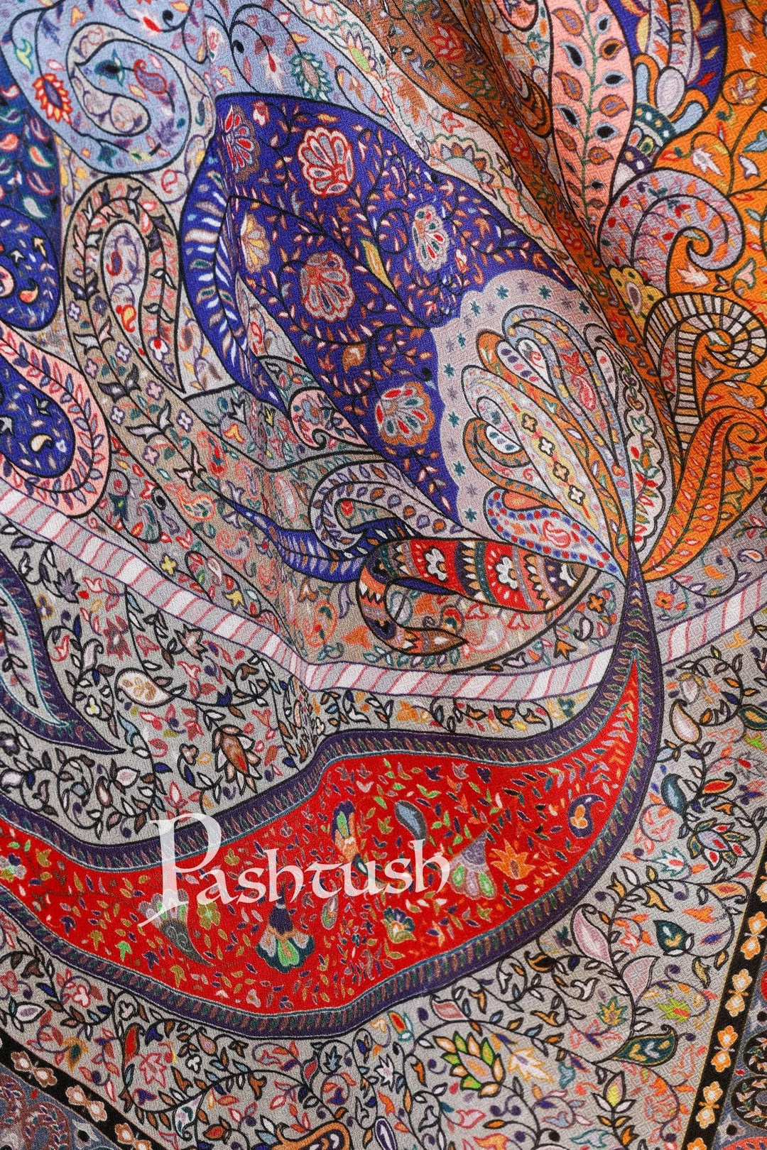 Pashtush India Stole Pashtush Women&