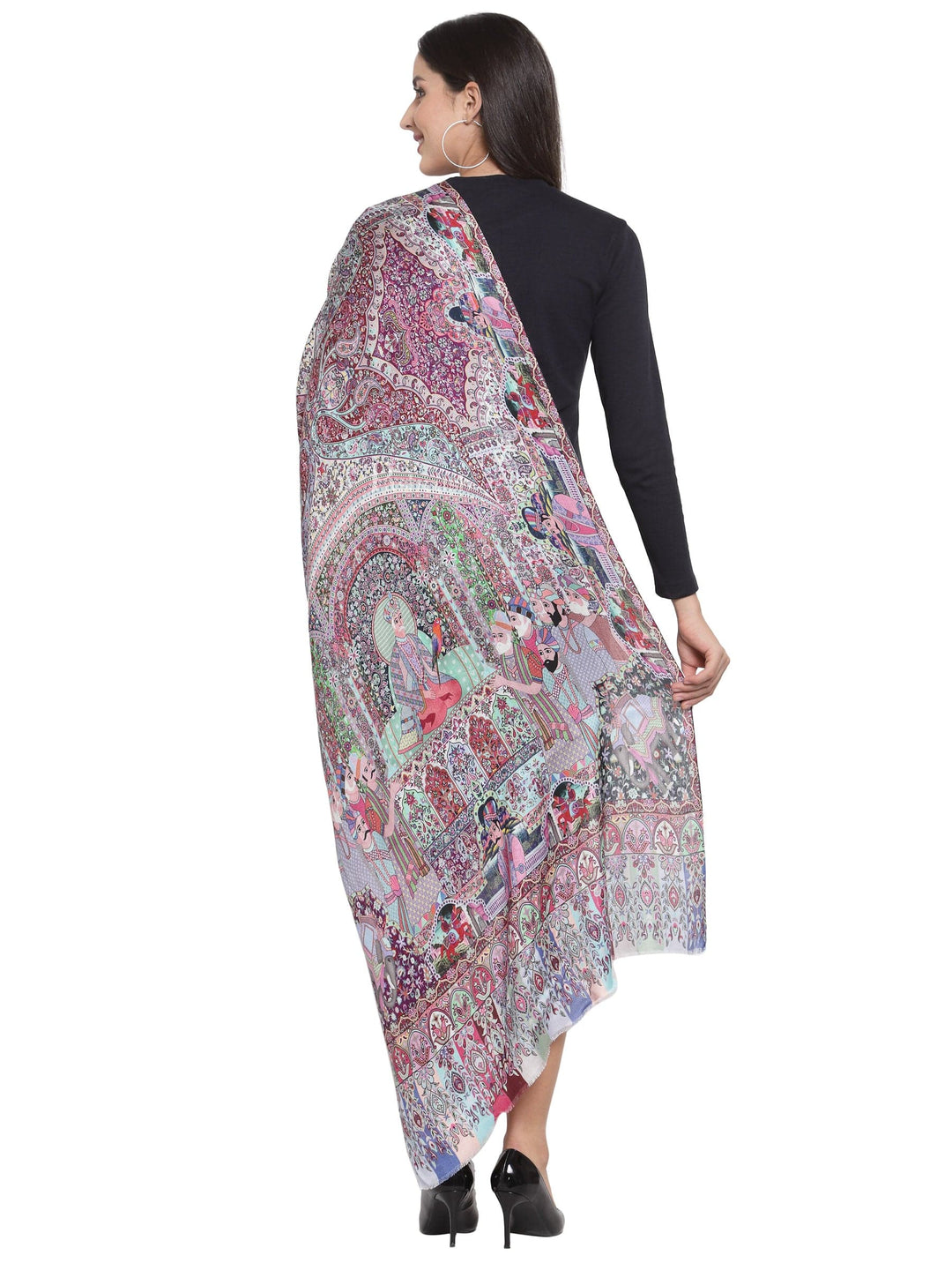 Pashtush India Womens Stoles and Scarves Scarf Pashtush Women&