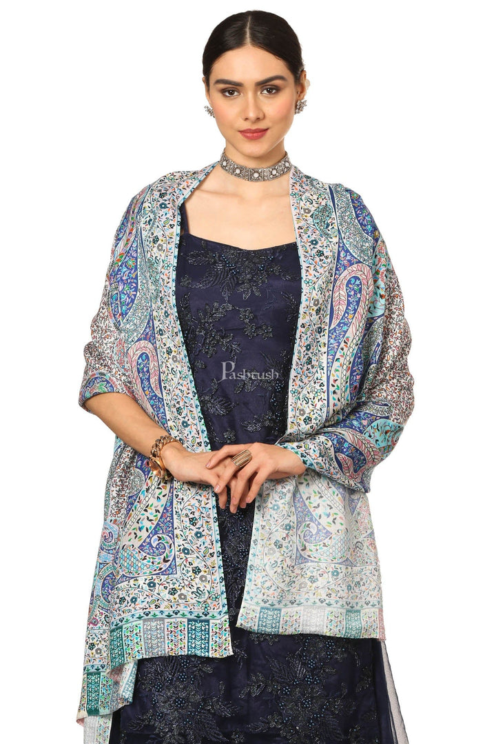Pashtush India Womens Stoles and Scarves Scarf Pashtush Women&