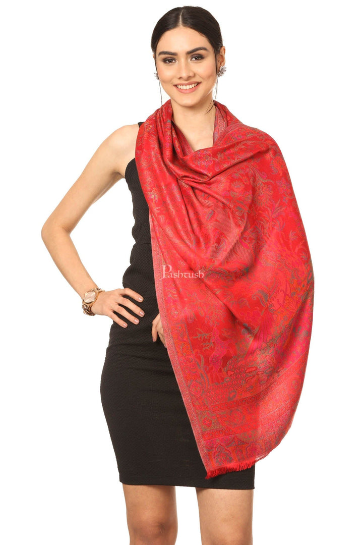 Pashtush India Womens Stoles and Scarves Scarf Pashtush Women&
