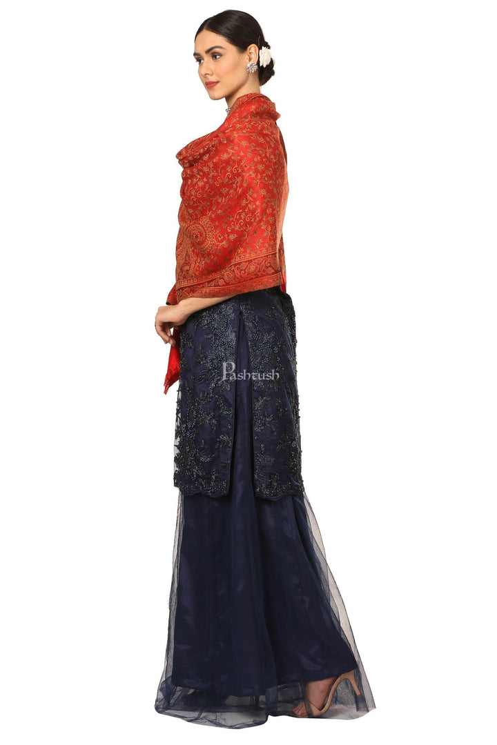 Pashtush India Womens Stoles and Scarves Scarf Pashtush Women&