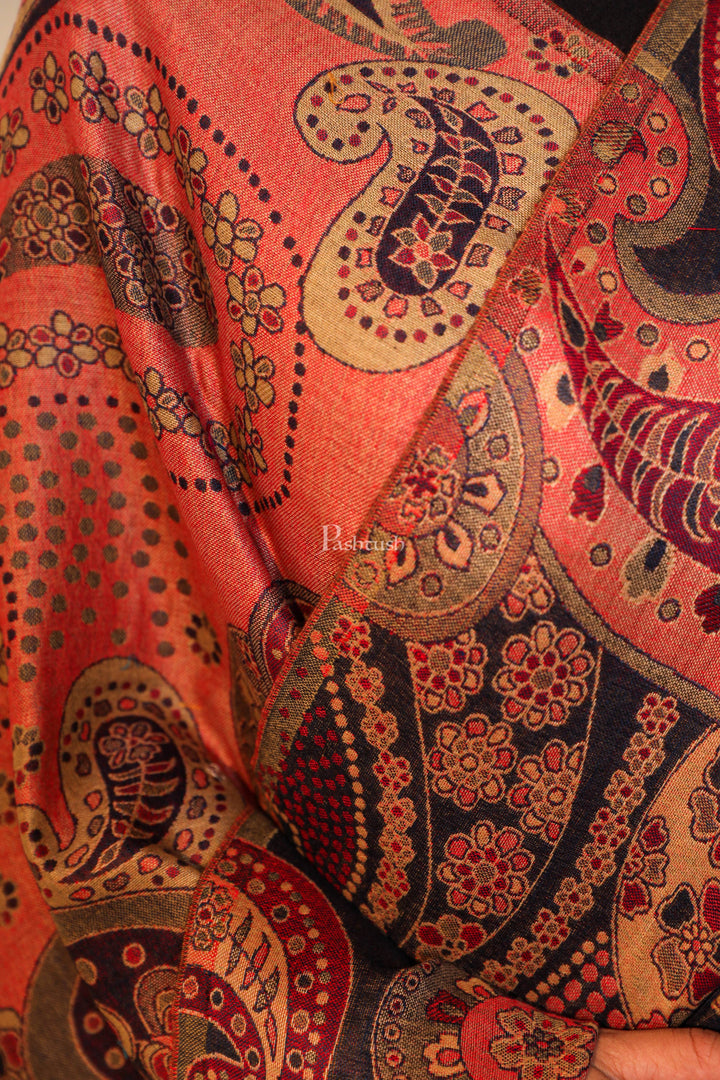 Pashtush India Womens Stoles and Scarves Scarf Pashtush women stole, multi color