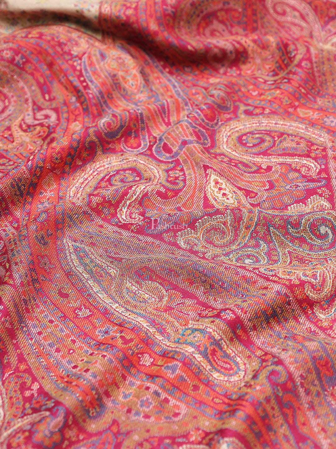 Pashtush India Womens Shawls Pashtush Womens Antique Heritage Design, Jamawar Stole