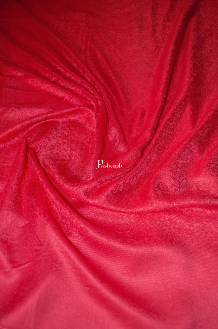 Pashtush India womens scarf and Stoles Pashtush Womens Bamboo Self Stole, Maroon