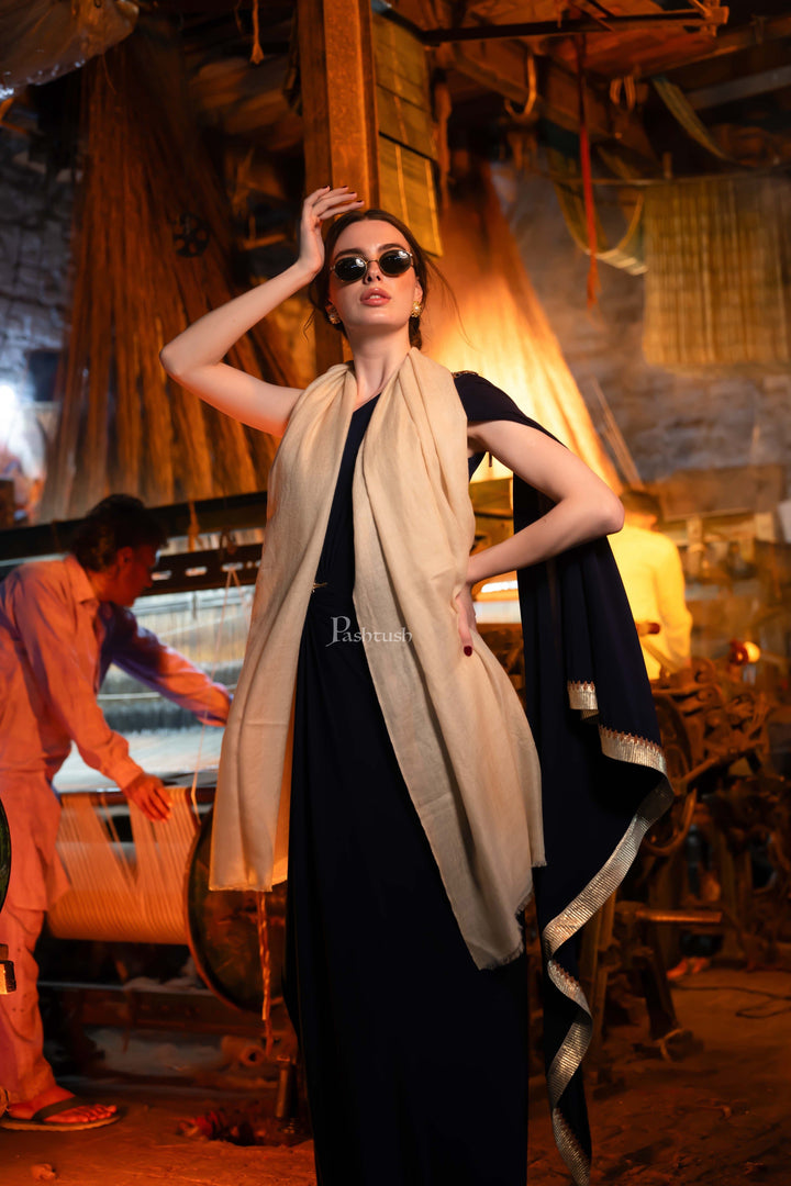 Pashtush India Womens Stoles and Scarves Scarf Pashtush Womens Cashmere Stole,  Design, Multicolour