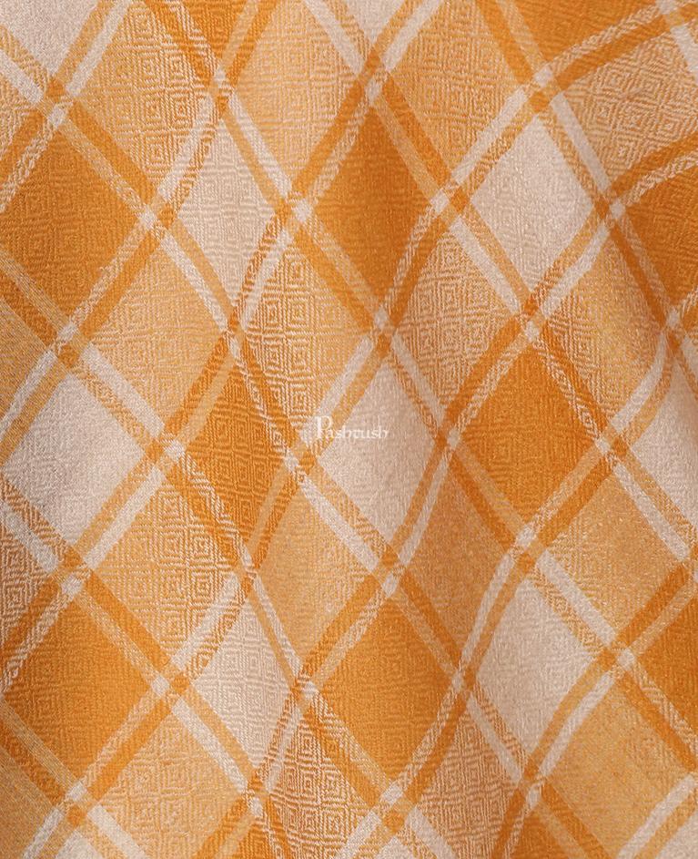Pashtush Store Shawl Pashtush Womens Check Shawl, Ultra Soft and Warm, Fine Wool