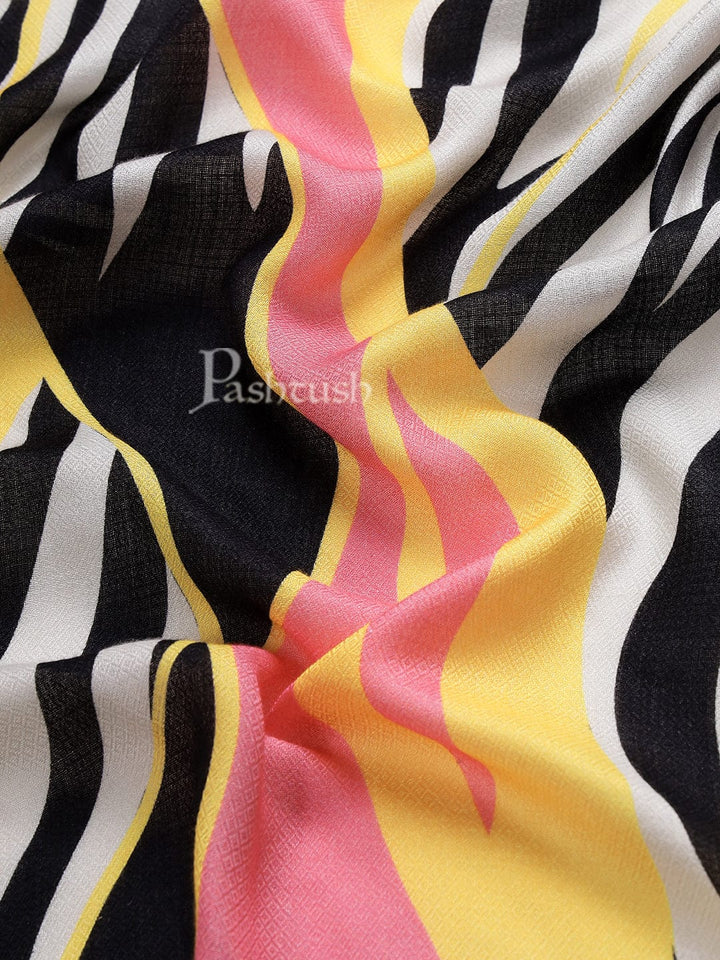 Pashtush India Womens Stoles and Scarves Scarf Pashtush Womens Extra Fine Soft Bamboo Stole, Multicolour