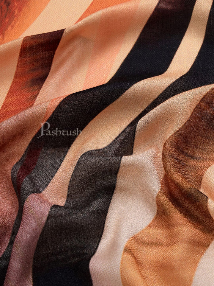 Pashtush India Womens Stoles and Scarves Scarf Pashtush Womens Extra Fine Soft Bamboo Stole, Multicolour