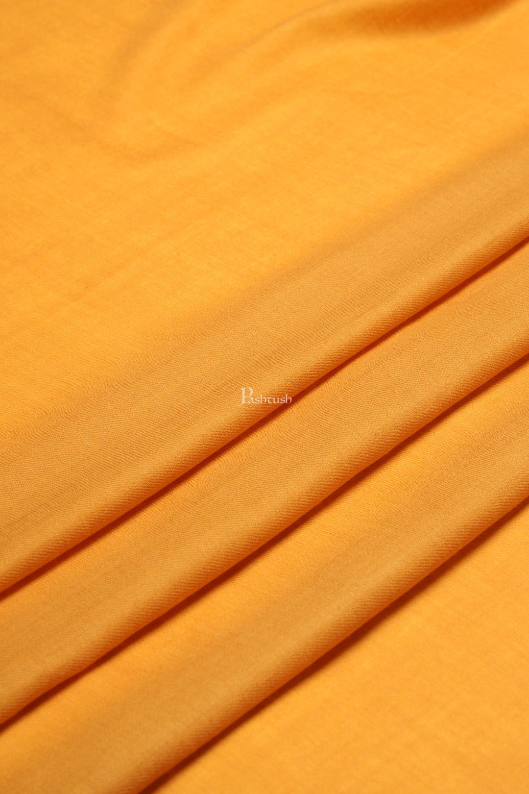 Pashtush India Womens Shawls Pashtush Womens Extra Fine Wool Shawl, Solid Weave Design, Mustard