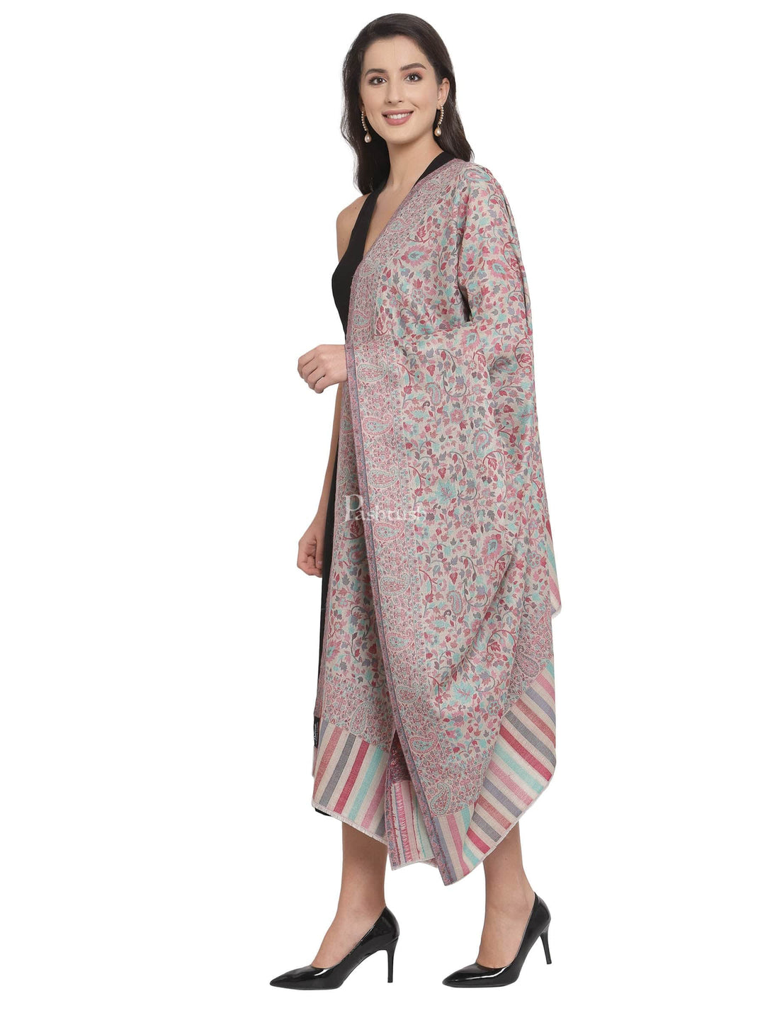 Pashtush Womens Fine Wool Ethnic Weave Shawl, Soft And Warm Pashtush Global Pashtush Womens Fine Wool Ethnic Weave Shawl, Soft And Warm Pashtush Global