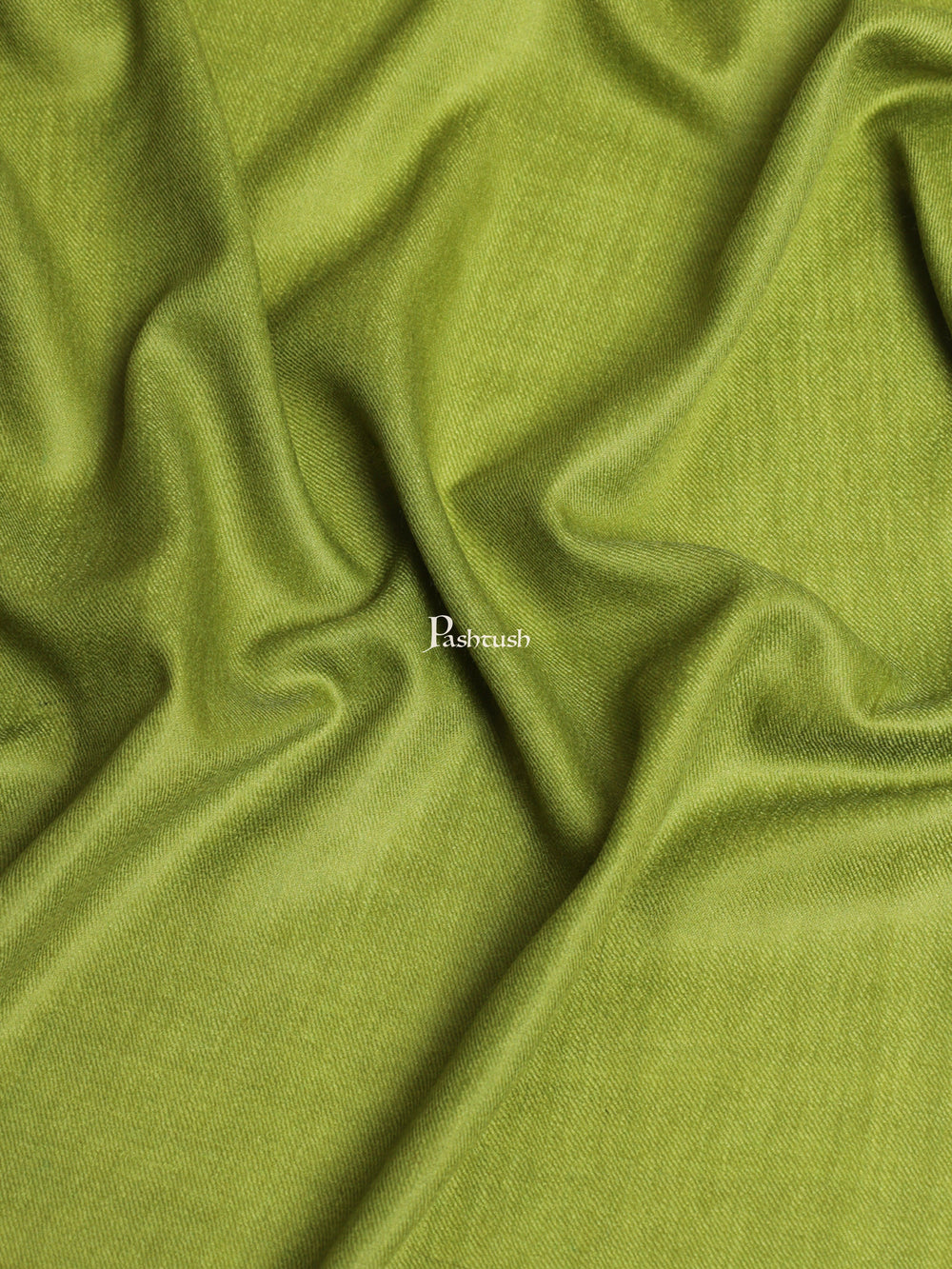 Pashtush India Womens Shawls Pashtush Womens Fine Wool Shawl, Extra Soft, Basics Solid, Emerald Green