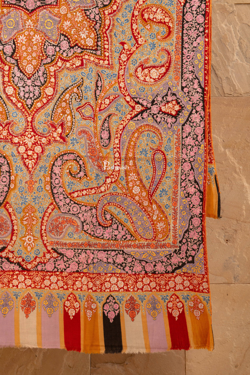 Pashtush India Womens Shawls Pashtush Womens Shawl