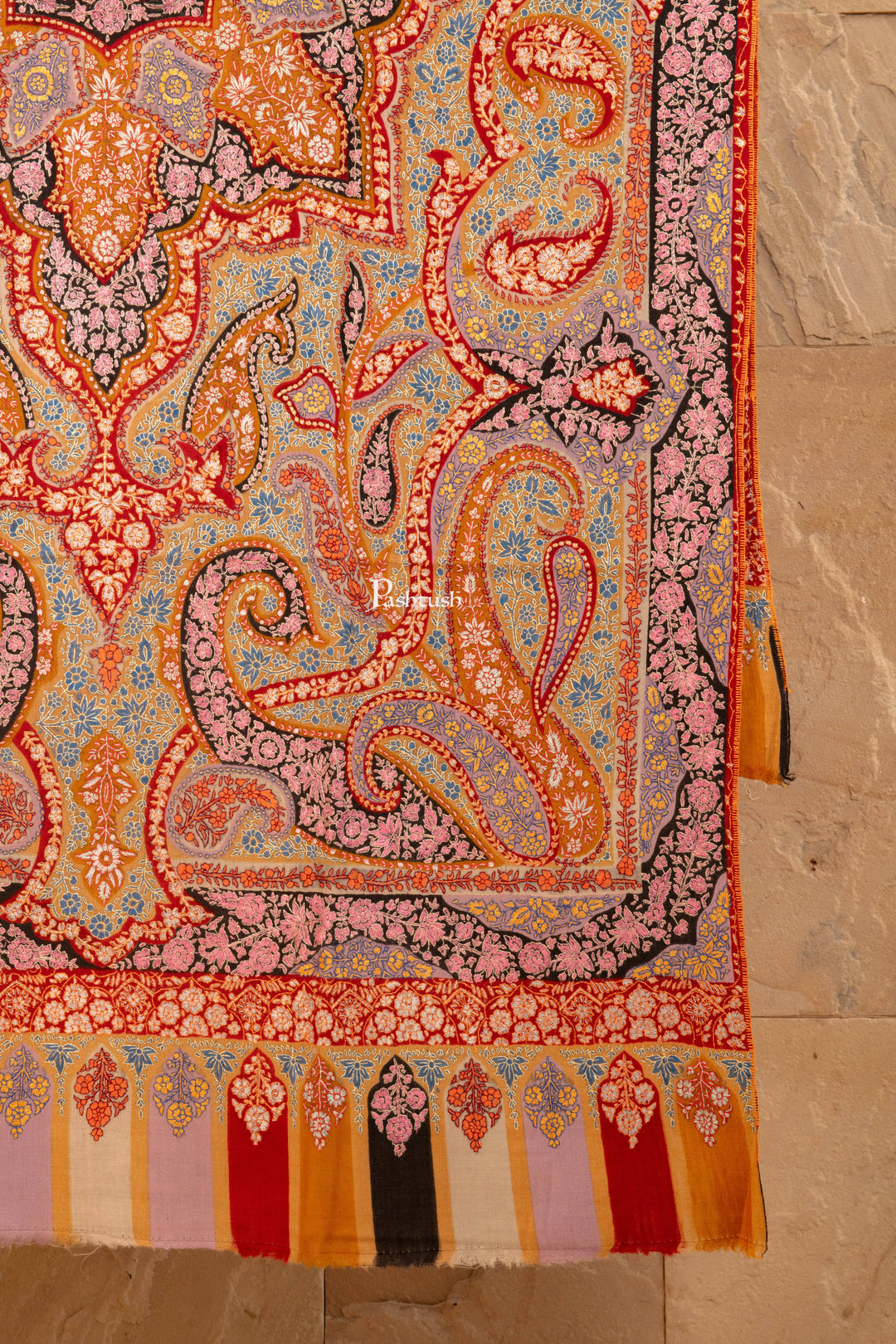 Pashtush India Womens Shawls Pashtush Womens Shawl