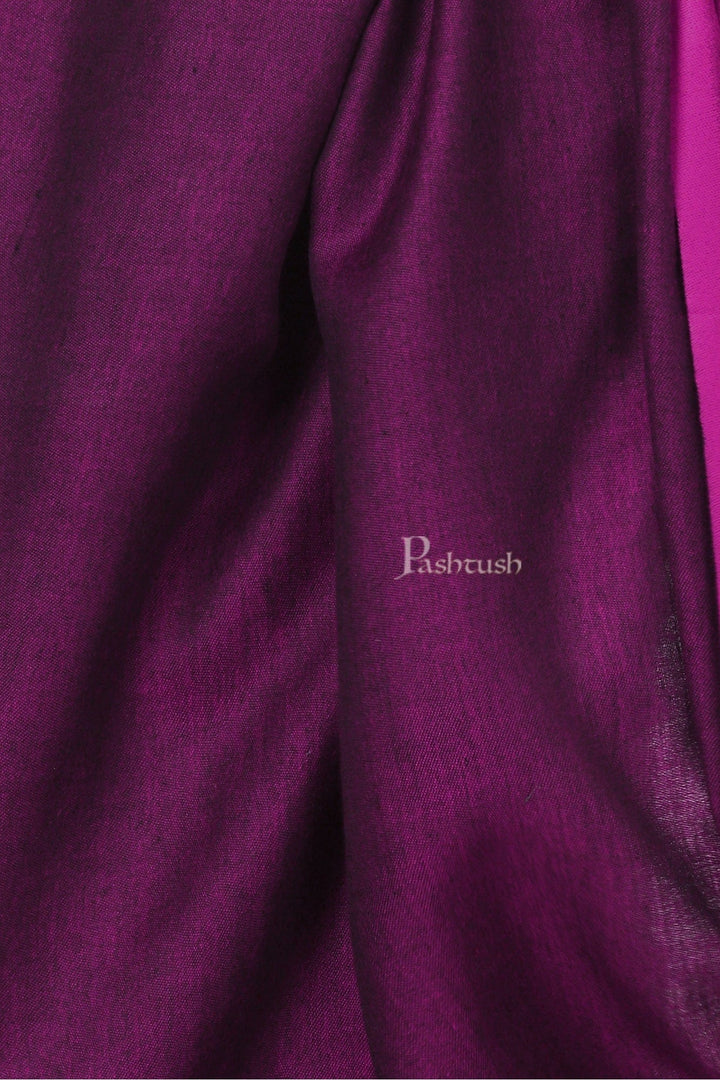 Pashtush India Womens Stoles and Scarves Scarf Pashtush Womens Silky Bamboo Reversible Scarf, Shawls, Stoles, Wraps