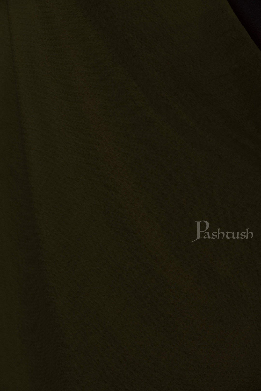 Pashtush India 70x200 Pashtush Womens Softest Cashmere Pashmina Scarf, Diamond Weave, Olive