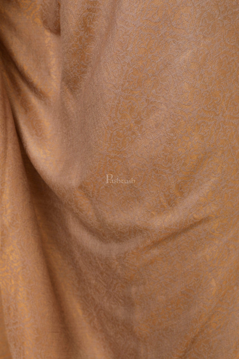 Pashtush India 100x200 Pashtush Womens Twilight Collection, Jacquard Shawl, With Metallic Thread Weave, Fine Wool