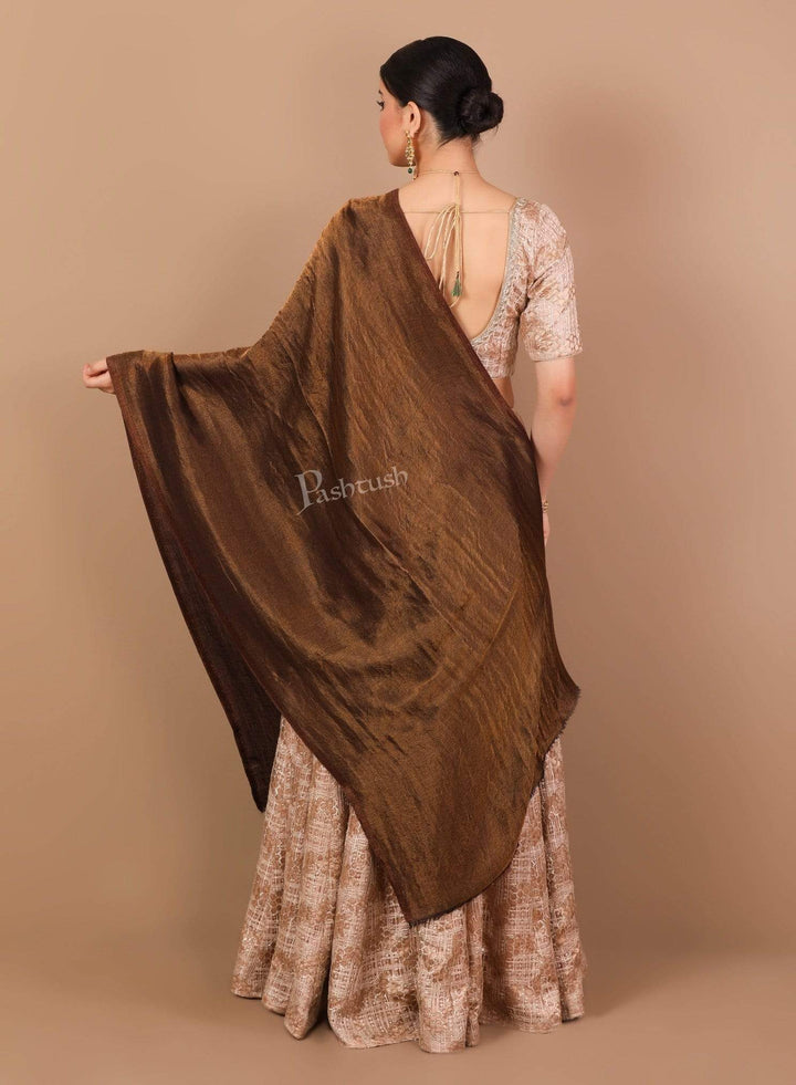 Pashtush Shawl Store Stole Pashtush Womens Twilight Scarf, Reversible Scarf, Cashmere Soft Wool.