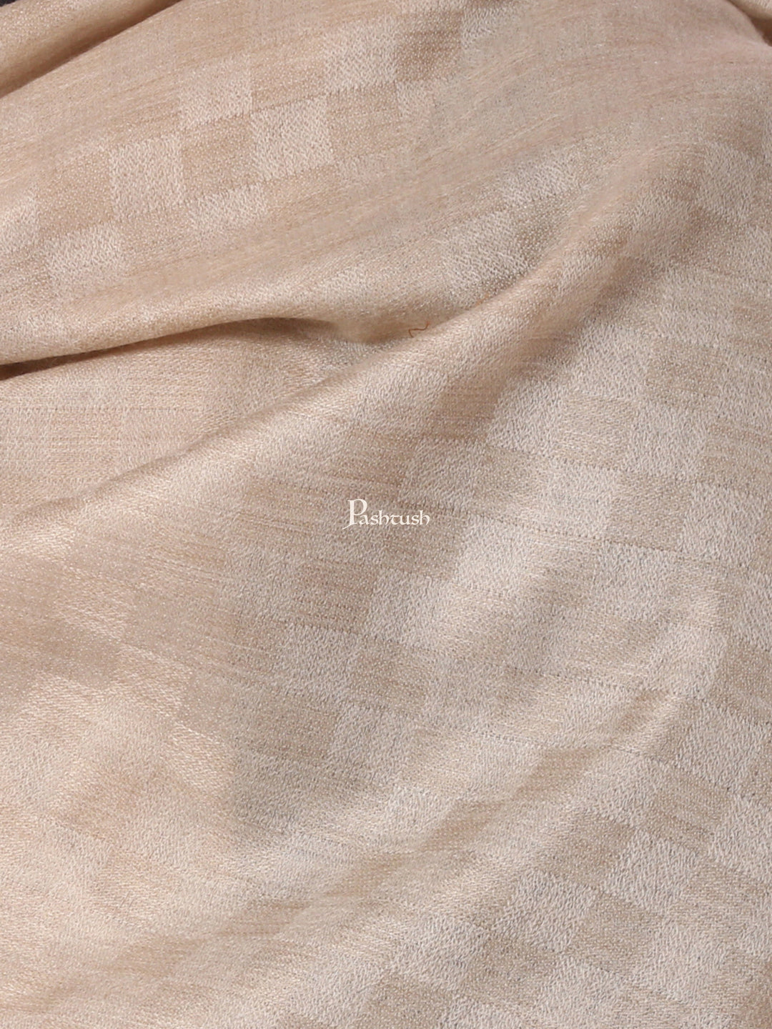 Pashtush India Mens Scarves Stoles and Mufflers Pashtush Woven Mens Fine Wool Stole, Checks Mens Muffler, Warm Cashmere Feel