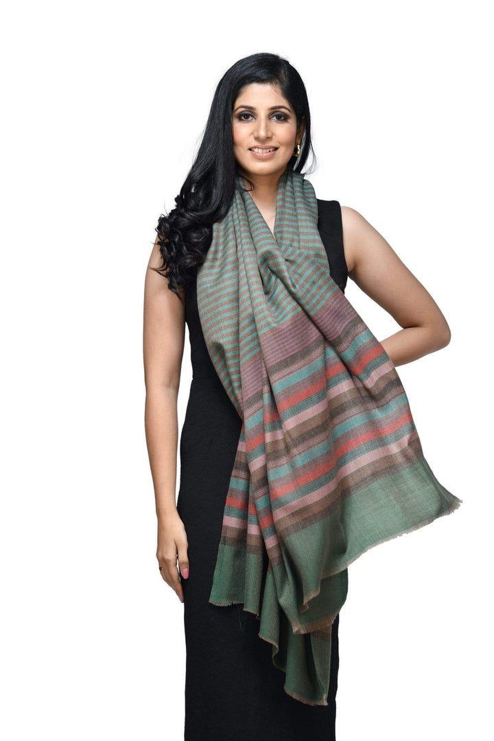 Pashwool 70x200 Pashwool Womens Fine Wool Scarf, Soft and Warm