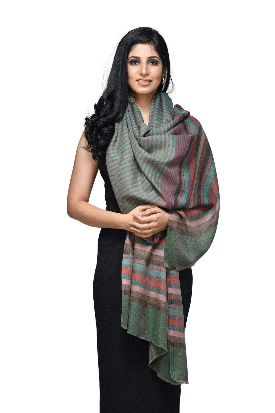 Pashwool 70x200 Pashwool Womens Fine Wool Scarf, Soft and Warm