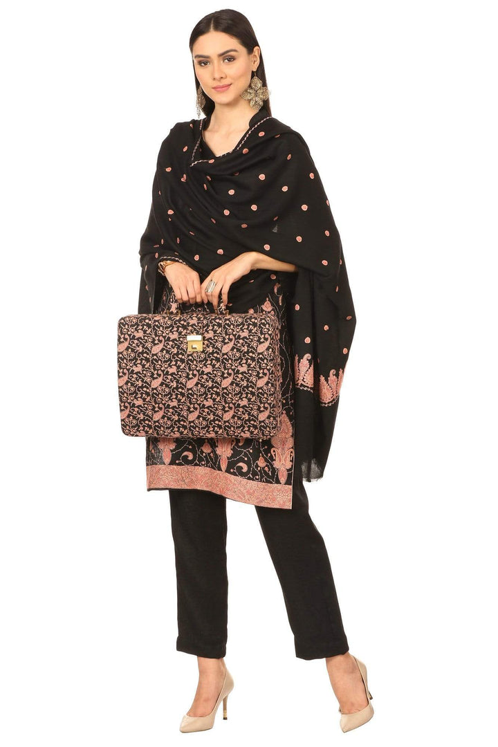 Pashtush Shawl Store Bag Pashtush Pashmina Hand Crafted Embroidery Bag