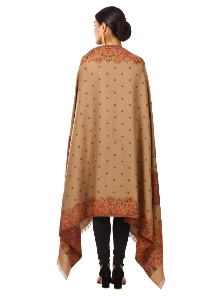 Pashtush Shawl Store Shawl Pashtush Women's Kashmiri Shawl, Jacquard palla, Warm and soft, Faux Pashmina Design (40 x 80 inches)