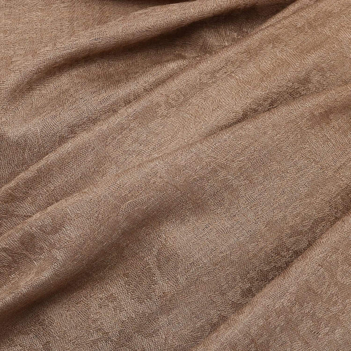 Pashtush India 100x200 Pashtush Women's Soft Wool Shawl dark brown ( tooth )